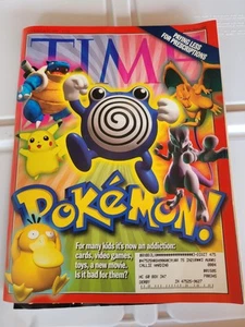 TIME Magazine Pokémon Mania w/ Poster, November 22, 1999 Issue RARE - Picture 1 of 4