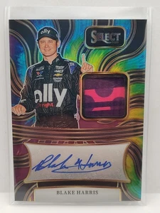 2025 Select Racing Blake Harris Tie Dye Prizm Race-Used Metal Auto SP /25 NASCAR - Picture 1 of 2