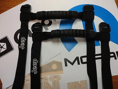 Jeep Wrangler JK 1997-2018 barra antivuelco manijas de agarre kit de 2 piezas nuevo OEM 82211740 Foto 1 de 3