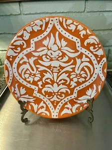 Pottery Barn Orange Barock Dessert Salat Mittagessen Teller Ersatz 8,5 Zoll - Bild 1 von 7