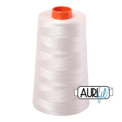 Aurifil Mako 50wt 100% Cotton Thread - 1 Cone x 6452 Yards Each - Image 1 of 2