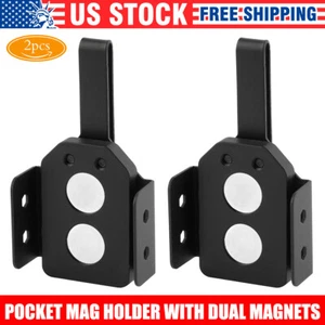 2 pack Magnetic Magazine Holder 9mm .40 Mag Clip, Compare to NeoMag USA SELLER - Picture 1 of 10