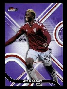 2022 Finest MLS #36 Gyasi Zardes lila Refraktor #/250 - Bild 1 von 2