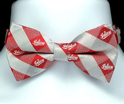 Галстук-бабочка мужской Indiana Hoosiers регулируемый университетский колледж чеки красный галстук-бабочка - Изображение 1 из 2