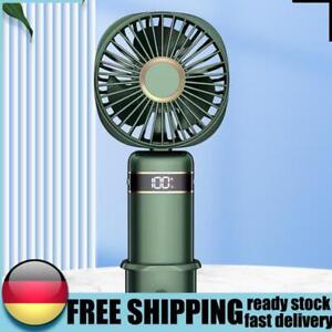 Handheld Cooling Fan 5-speed Foldable Handy Fan Portable for Home Office Travel 