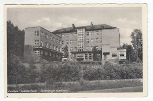 Ansichtskarte Zwickau Sudetenland Sanatorium 1942 - Bild 1 von 2