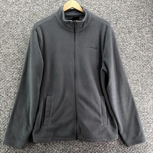 StormPack Sunice Fleece Jacket Gray Mens Sz M Full Zip - Picture 1 of 13