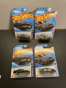 Hot Wheels Nissan Skyline GT-R (BNR32) HW Screen Time Godzilla Skyline Lot Of 4 - Picture 1 of 2