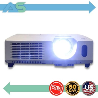 Hitachi CP-X4015WN XGA 4000 ANSI Lumens 3LCD Projector - White (6,379 Lamp Hrs) - Image 1 of 4