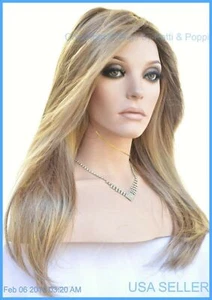 ZARA RENAU LACE FRONT MONOTOP WIG *ROOTED BLONDE 24BT18S8 HOT SLINKY SEXY-1 - Picture 1 of 12