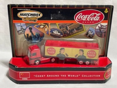 2000 Matchbox Coca Cola COKE AROUND THE WORLD, #3 China, Mercedes-Benz Actros - Image 1 of 3