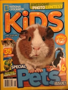 National Geographic Kids Special Pets Issue Explore August 2016 FREE SHIPPING DM