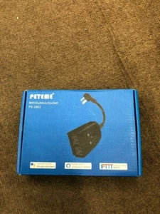 Peteme PS-1602 WLAN Außensteckdose funktioniert mit iFTTT, Amazon Alexa, Google Assistant - Bild 1 von 5
