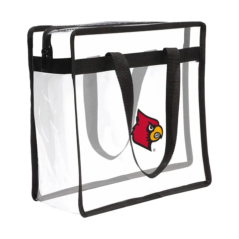 WinCraft Louisville Cardinals Clear Tote Bag Cover