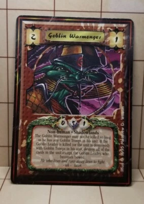 L5R CCG PRE IMPERIAL Goblin Warmonger NM/Unplayed RARE PROMO AEG Five Rings - Image 1 of 2
