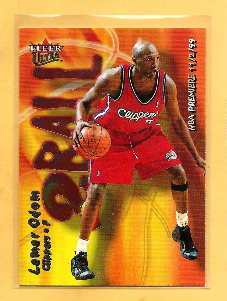 LAMAR ODOM - 2000-01 Fleer Ultra "2 Ball" - #TB1 - Clippers - Image 1 of 1
