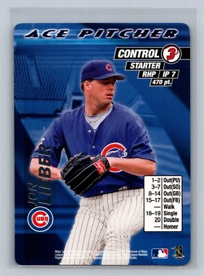 Jarro promocional MLB Showdown 2001 Jon Lieber Ace - Imagem 1 de 2