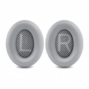 Replacement Cushions Gray Ear Pads for Bose QuietComfort QC35 QC35II QC45 - Picture 1 of 5
