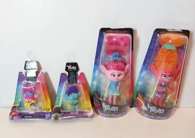 Dreamworks Trolls World Tour Toy Figure Collectible Action  BUNDLE NEW Poppy  - Image 1 of 4