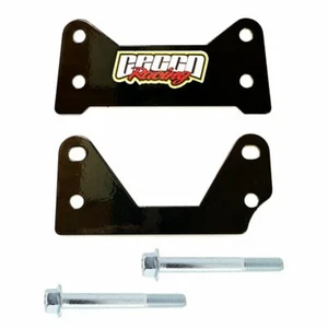 Polaris Sportsman XP 550 / 850 / 1000 Scrambler 850 1000 REAR Frame Braces BLACK - Picture 1 of 2