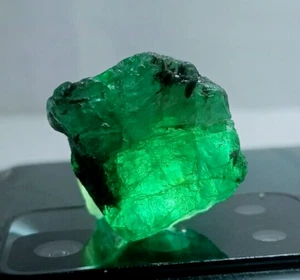 Natural Emerald Rough, Rare Emerald Rough For Jewellery, Emerald May Birthstone. - Picture 1 of 5