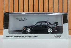 INNO 64 Mercedes Benz 2.5-16 Evolution II + Juego de llantas extra, 1:64, NUEVO, MISB - Imagen 1 de 9