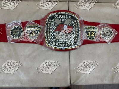 Cinturón Campeonato Tampa Bay Buccaneers Adulto Talla 2mm Latón Foto 1 de 4