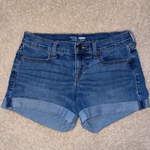 Old Navy Blue Jean Shorts with Cuffed Hem - Picture 1 of 4