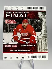 Penguins 2009 Crosby Malkin Stanley Cup Finals Final GM 7 Red Wings ticket NHL