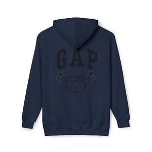 Hello Kitty Hoodie Sweatshirt, Unisex Gap Design, Made in US, Cute Kawaii - Picture 1 of 13