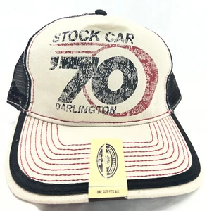 Nascar Classics '70 Stock Car Racing DARLINGTON Druckknopflasche Kappe Trucker Mütze Fanatiker - Bild 1 von 10