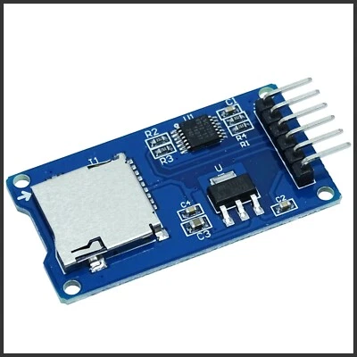 Micro SD TF Card Memory Modul Karte Kartenadapter cardreader für Arduino - Bild 1 von 4