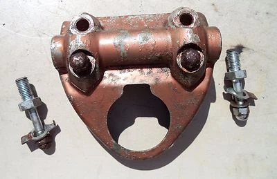 '64 HONDA DREAM 305 CA77 HANDLE BAR HOLDER TRIPLE TREE TOP COVER HONDA VINTAGE Foto 1 de 3