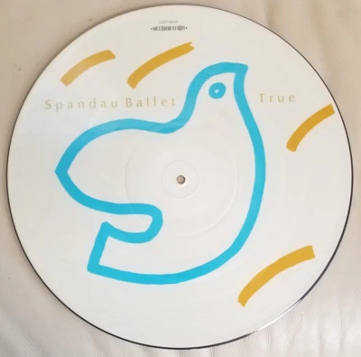 SPANDAU BALLET TRUE PICTURE DISC LP EX VINYL Synth New Wave UK 1983 - Image 1 of 2