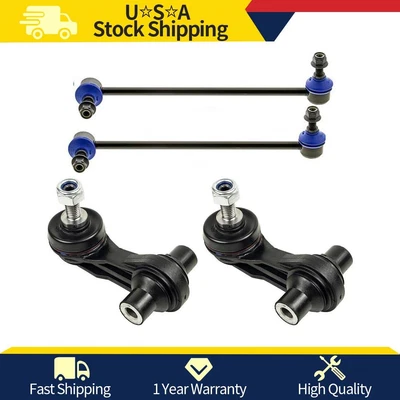 Комплект звеньев переднего заднего стабилизатора стабилизатора подвески 4X для Volkswagen e-Golf 2015-2018 - Изображение 1 из 4