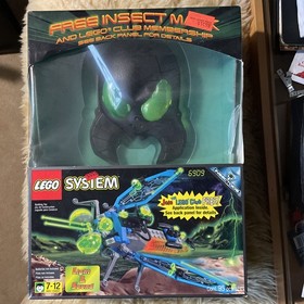 NEW IN BOX LEGO 6909 Sonic Stinger With Mask Insectoids 1998 Space Set Retired