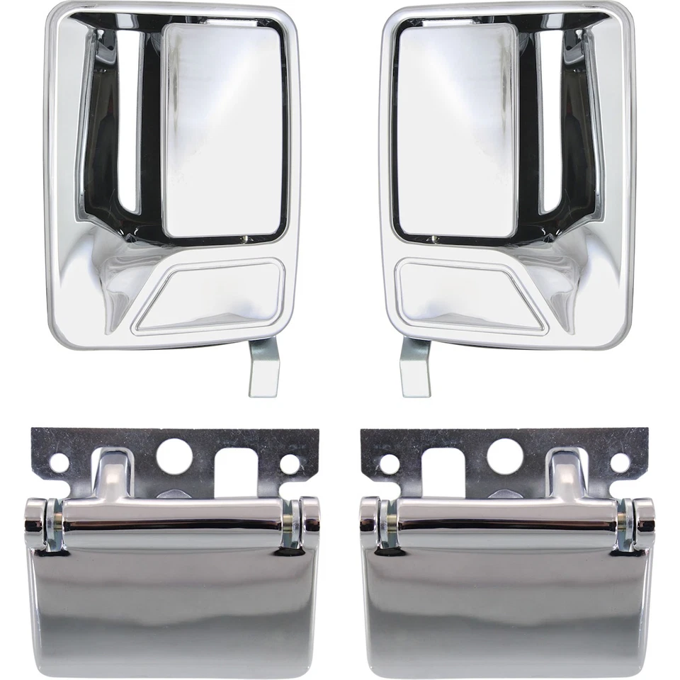 Auto Body Repair For 1999-2016 Ford F-250 Super Duty Rear Left and Right Chrome - Image 1 of 4