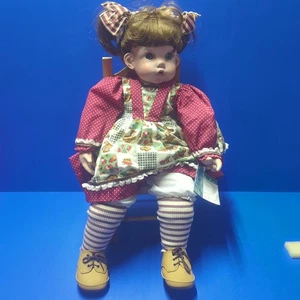 Muñeca de porcelana Molly no. Cindy Marschner Rolfe de colección edición limitada rara 140 - Imagen 1 de 24