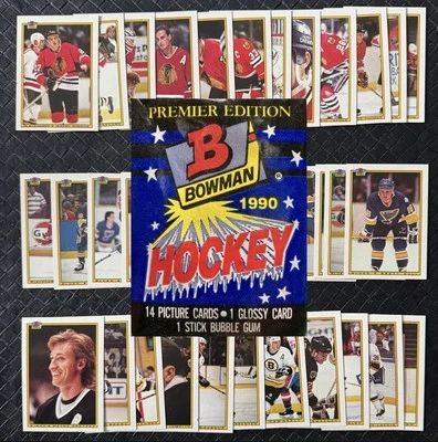 1990-91 Bowman Hockey Trading Cards Complete Your Set U Pick Gretzky 2/2 - Image 1 of 3