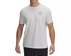 NEU Herren Under Armour Project Rock Draht Kurzarm weiß Grafik T-Shirt Größe XL - Bild 1 von 1