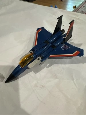 Thundercracker 1985 Vintage Hasbro G1 Transformers F-15 Fighter Action Figure - Image 1 of 2
