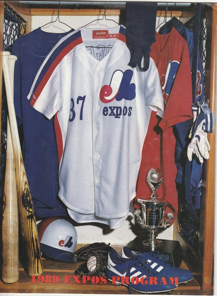 1989 FLORIDA STATE LEAGUE WEST PALM BEACH EXPOS BASEBALL MAGAZINE PROGRAM - Image 1 of 4