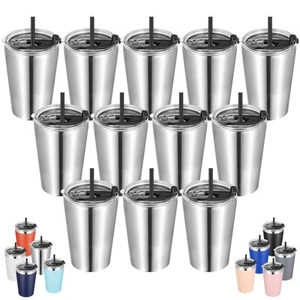 12oz Tumbler Stainless Steel Tumbler bulk Vacuum Insulated Double Wall Travel... - Picture 1 of 7