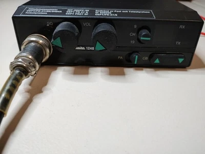 Danita 1240 CB Funkgerät mit Mikrofon FM 40 Kanäle max. 4W - Bild 1 von 4