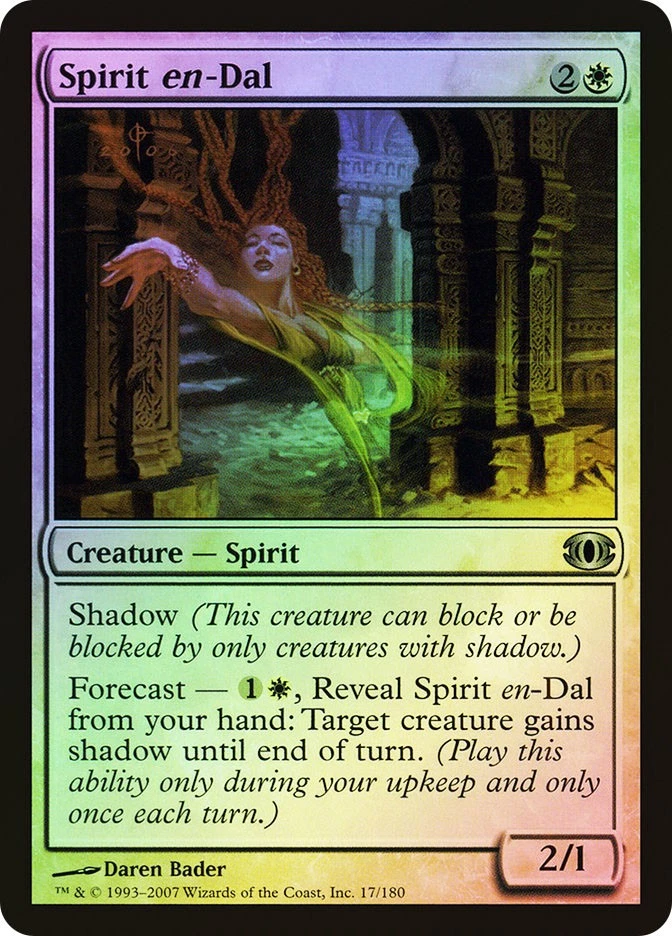 MTG FOIL Spirit en-Dal  - Future Sight #017 - Image 1 of 1