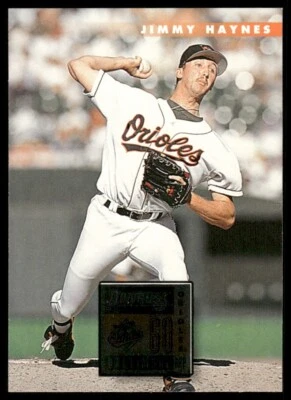 1996 Donruss #475 Jimmy Haynes Baltimore Orioles - Image 1 of 2