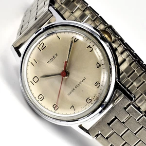 Vintage 1971 Timex SPORTSTER Water Resistant Men Watch Serviced Keeps Time - Picture 1 of 7