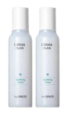 Tónico calmante hidratante K-Beauty SAEM Derma Plan 155 ml x 2ea Foto 1 de 2