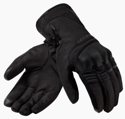 GUANTI INVERNALI MOTO GLOVES REV'IT LAVA H2O IMERMEABILI NERO BLACK TG XXL - Immagine 1 di 2