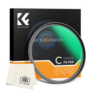 K&F Concept Diffusion Filter White Pro Mist 49 52 55 58 67 72 77 82mm Cinematic - Picture 1 of 8